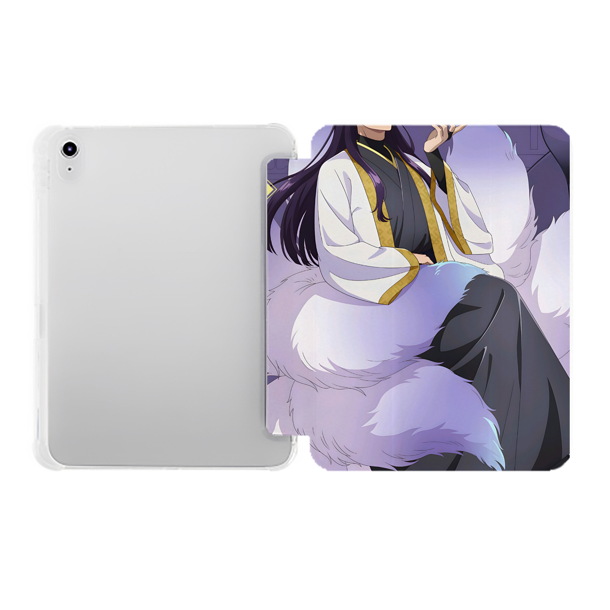 （画像用） 薬屋のひとりごと The Apothecary Diaries IPad ケース ペン収納付き 三つ折りスタンド PUレザー×シリコン 対応機種9.5/10.5/10.9インチ